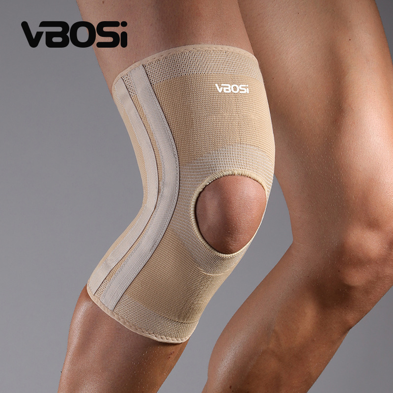Thin Knee Pads with Double-Sided Support and Patella Openings for Mountaineering, Basketball, Football, Running, Fitness, and Sports. Wholesale from the Manufacturer