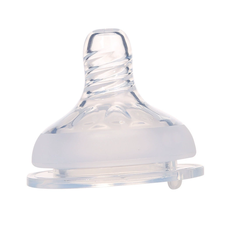 Silicone? Wait: Chinese: 贝恩宝 Soft pacifier for baby, wide neck