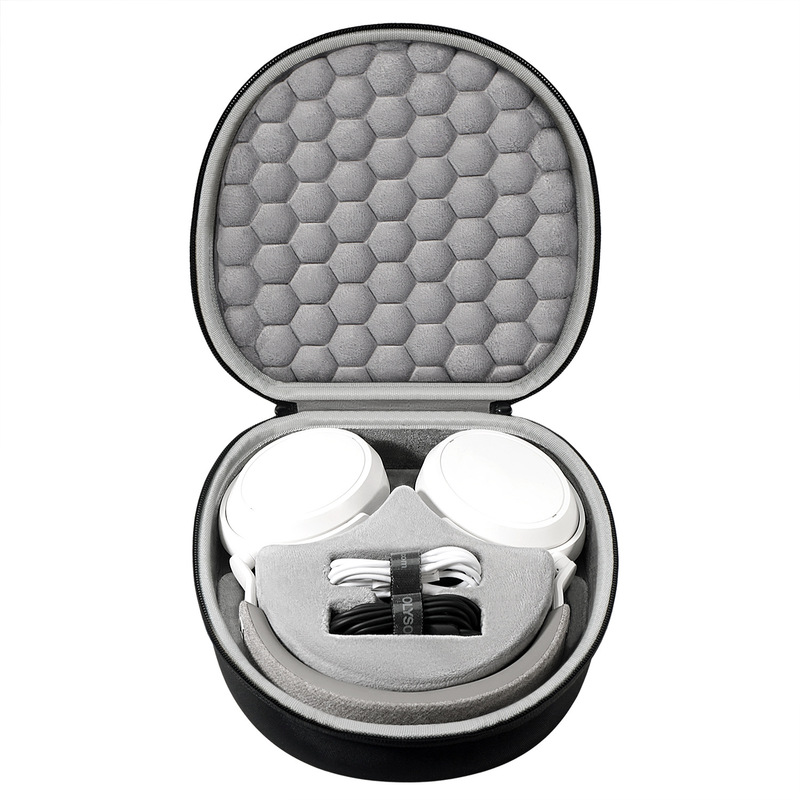 For Sennheiser MOMENTUM 4 Generation Big Steamed Bread Headphone Storage Bag Dustproof Zipper Bag 4 Generation Headphone Bag