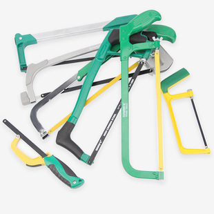 Power Lion Hacksaw Frame Aluminum Alloy Hand Saw Household Mini Adjustable Saw Bow Frame Woodworking Saw Hand Ws12B