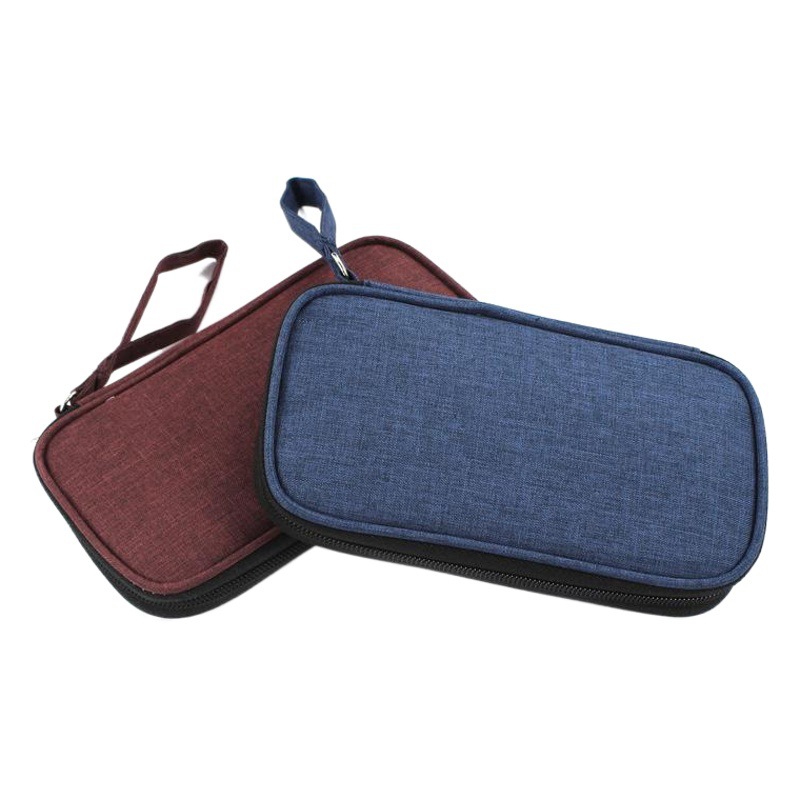 Mini bolsa de almacenamiento digital bolsa de almacenamiento de cable de datos bolsa de tesoro de carga bolsa de almacenamiento de auriculares de teléfono móvil de energía móvil