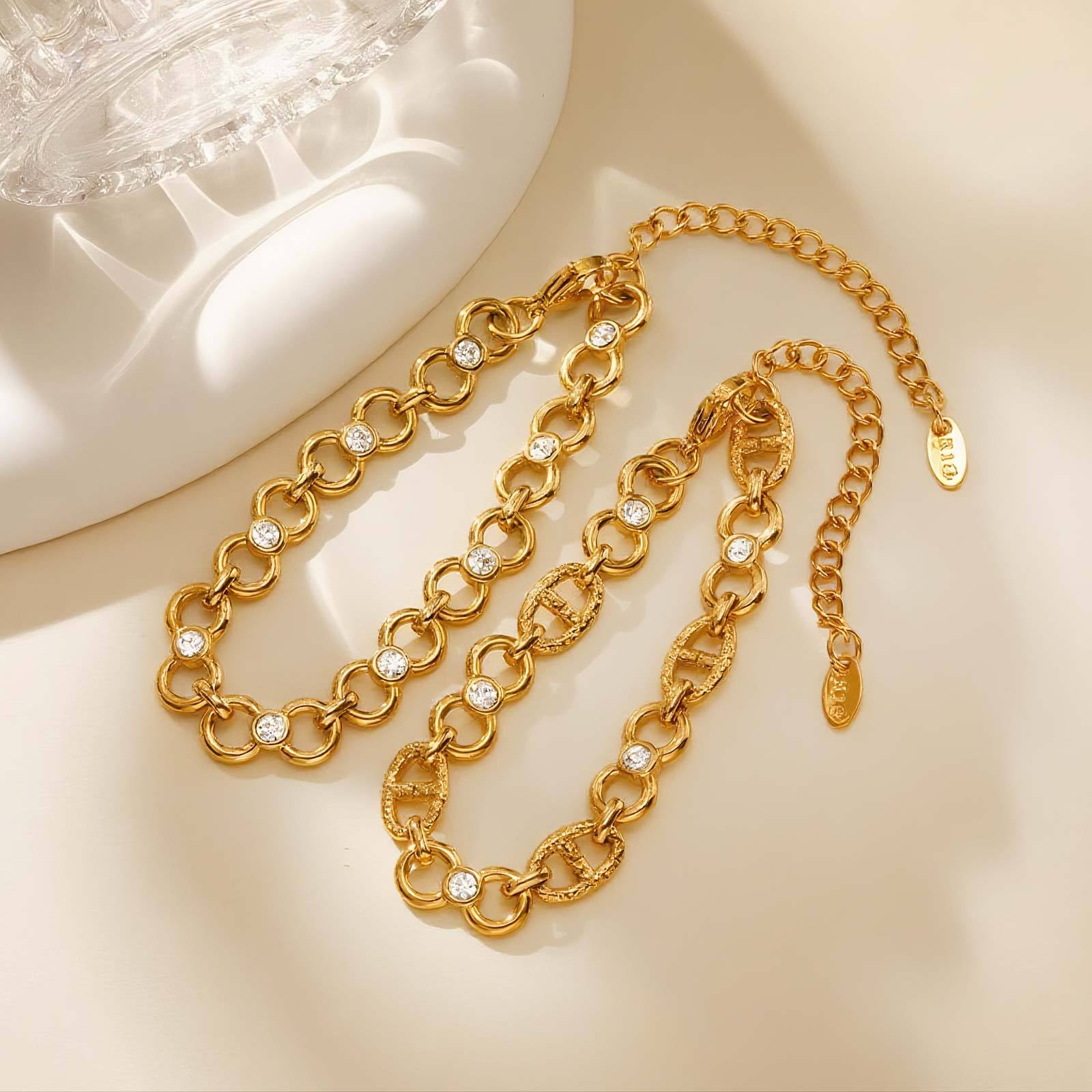 Fashionable base bracelet stainless steel