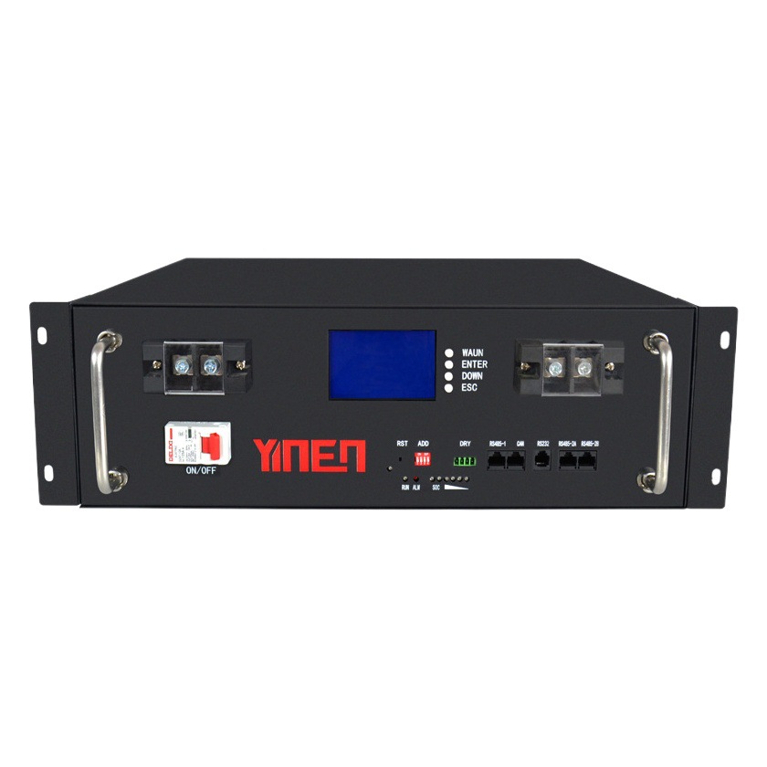Batería de Almacenamiento de Energía de 48V51.2V50AH 100Ah para Montaje en Rack, Batería Fotovoltaica de Litio Hierro Fosfato