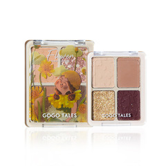 戈戈舞夢境花園眼影盤4色眼影大地珠光啞光眼影新手GT285