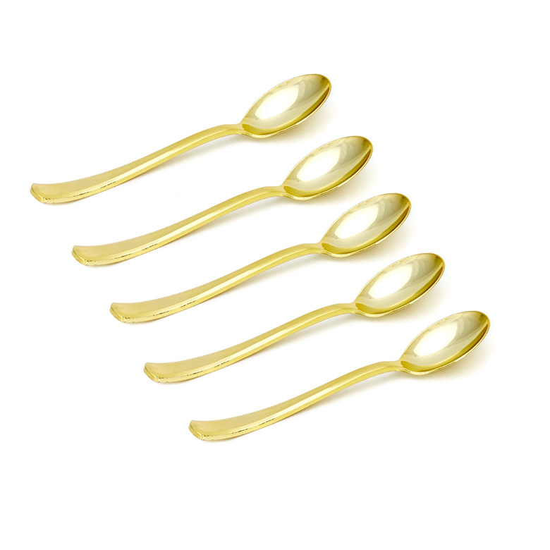 Transfronteriza Amazon cuchara tenedor desechable cuchillo de carne occidental UV galvanoplastia vajilla partido banquete vajilla lote