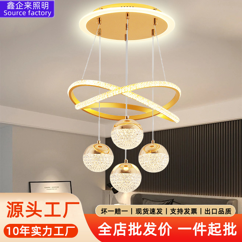 Modern and minimalistic LED ceiling lamp for living room