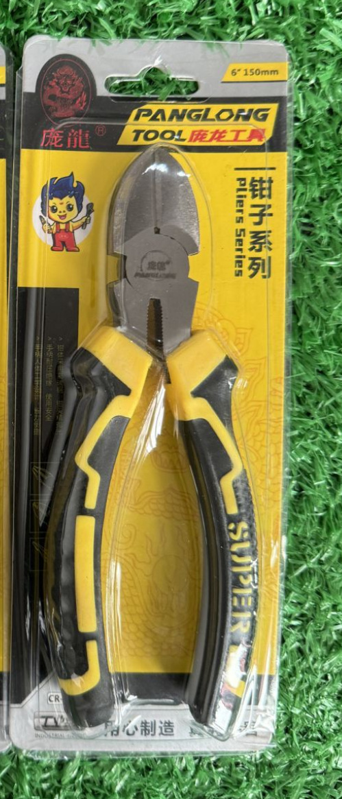 Fabricante de alicates Panglong, alicates de alambre con mango curvo, alicates de punta diagonal, alicates de alambre, alicates de punta de aguja, alicates diagonales, alicates de tornillo de banco
