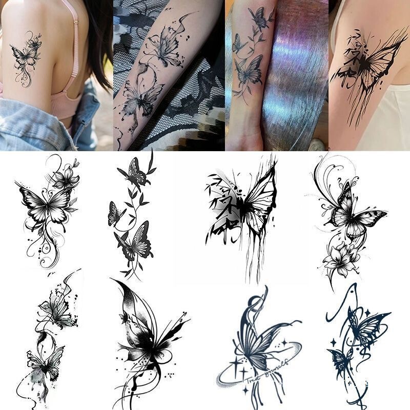 Dancingly Graceful, Atmospheric Herbal Tattoo Stickers, Waterproof, Long-Lasting, Sexy Tattoo for Women, Ins Juice Tattoo Dancingly Graceful, Atmospheric Herbal Tattoo Stickers, Waterproof, Long-Lasting, Sexy Tattoo for Women, Ins Juice Tattoo