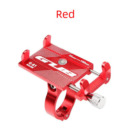 Aluminum alloy rotating phone mount for mountain bikes, fixed navigation, battery-powered electric bikes, anti-fall bicycle phone holder