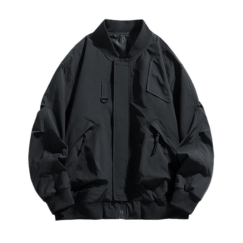 M - 8XL chaqueta de hombre primavera y otoño chaqueta de moda de hombre suelta de moda americana ropa de béisbol casual hombre image 6
