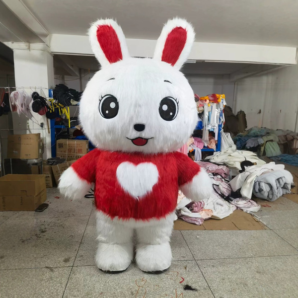 Inflatable cartoon rabbit