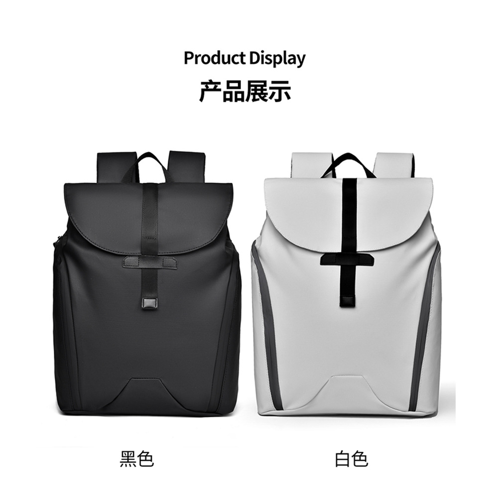 Mochila de gran capacidad para viajes ociosos 2024 nueva moda mochila de computadora impermeable mochila de viaje mochila al aire libre