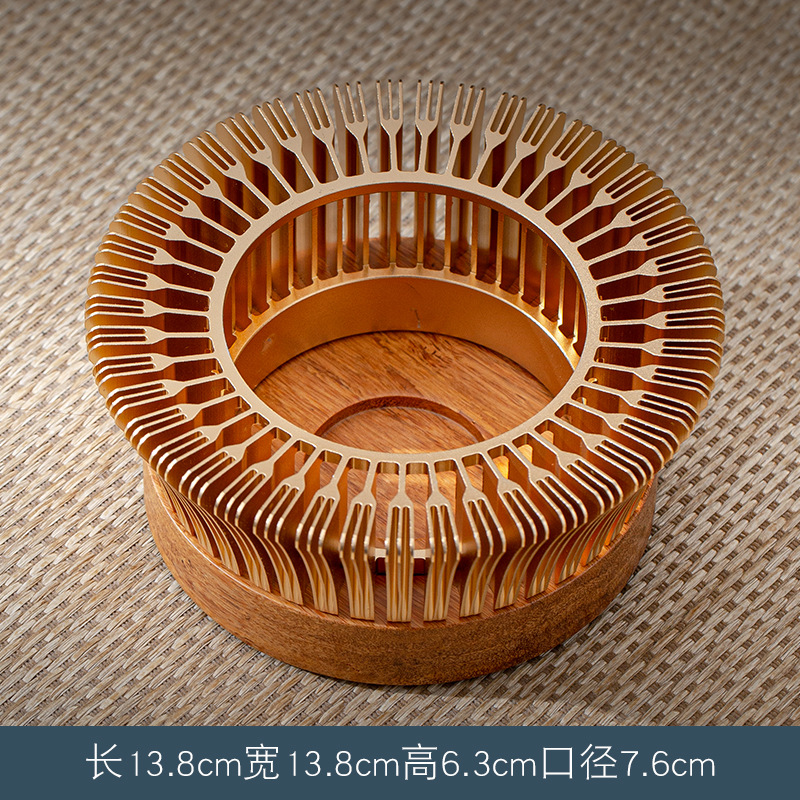 Al por mayor estufa de té caliente Luz de lujo té caliente Fabricante preservación del calor asado fruta flor té incienso quemador vino calentador mesa de té