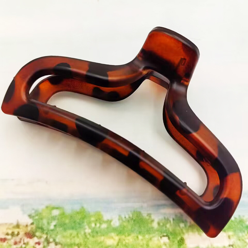 Horquilla grande de todo fósforo, clip de agarre esmerilado, accesorio para el cabello simple todo en uno, placa para el cabello, tocado de alta calidad, horquilla, clip de tiburón al por mayor