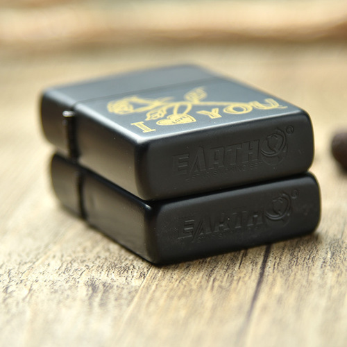 D12-1638 kerosene lighter comes with 5ml small oil gift box set advertising manufacturer wholesale direct sales