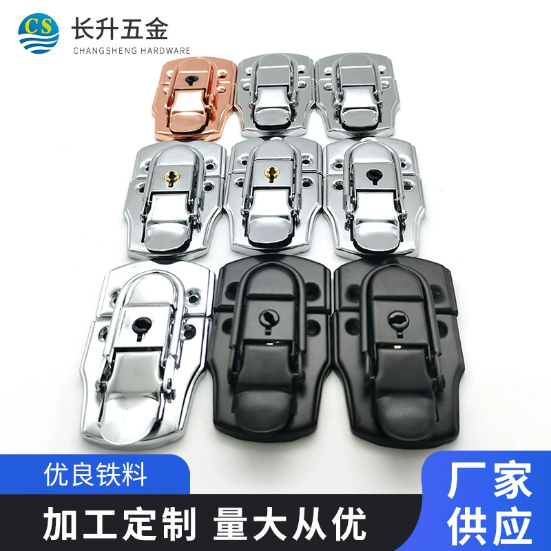 Инструмент багажная пряжка Утиная пряжка авиационная сумка ручной ящик для документов инструментальный замок алюминиевый сплав с тремя отверстиями