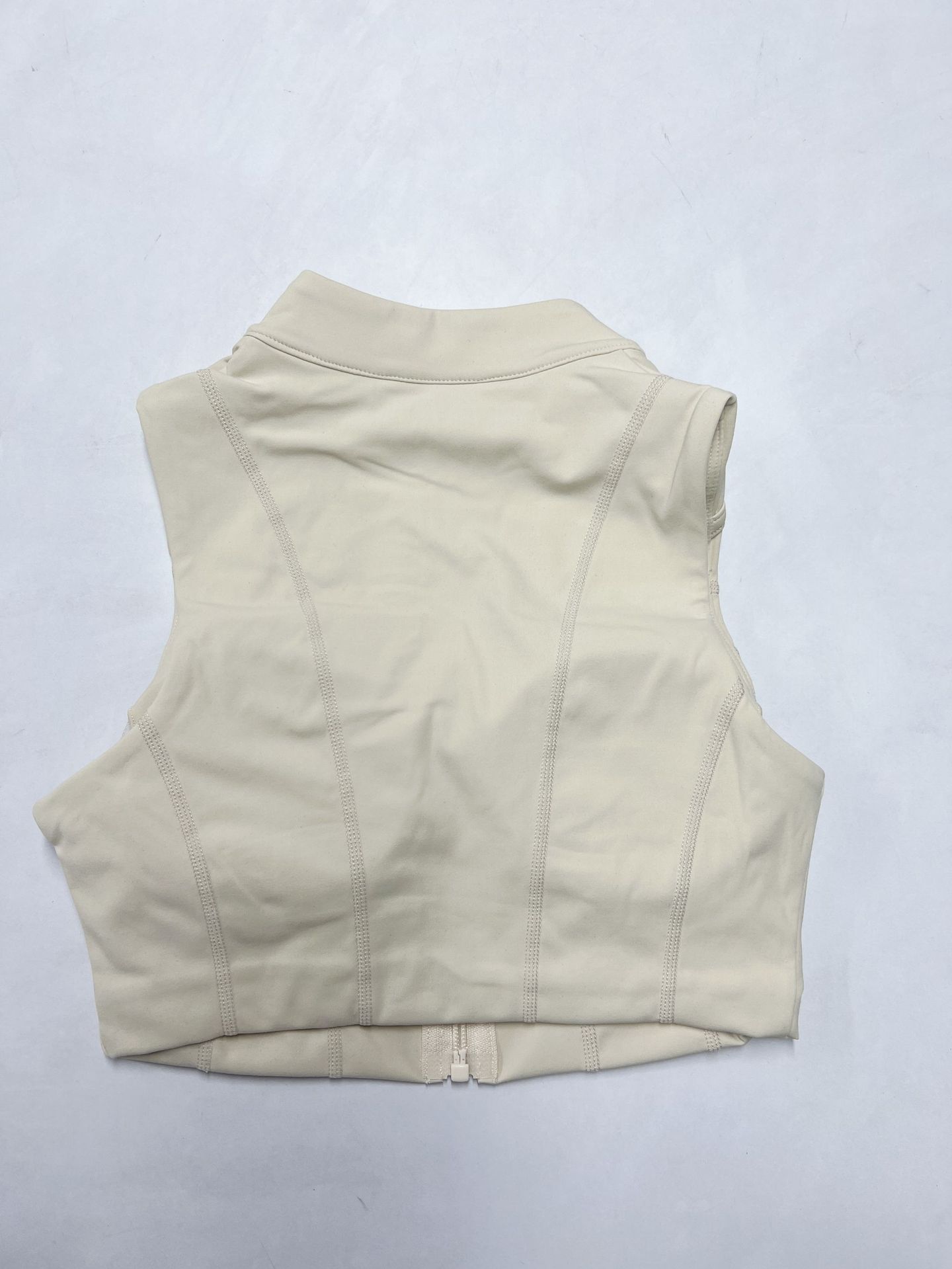 Zippered Sports Bra With Removable Breast Pads, Breathable And Supportive, Suitable For Fitness, Running, And Yoga._desvips.com