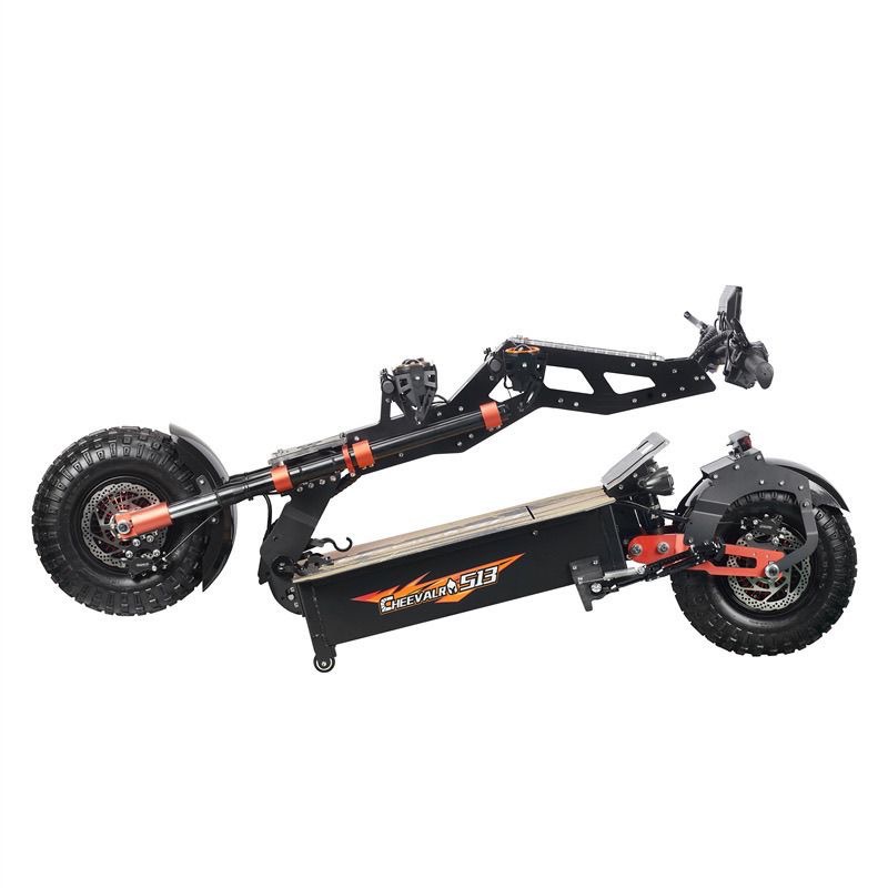 Retuol Dual-Drive Off-Road Two-Wheel Electric Scooter Adult Foldableing Battery Scooter Drop Shipping
