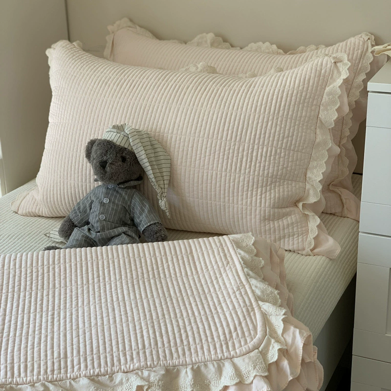 2025 new solid color Maxim bed cover three-piece series
