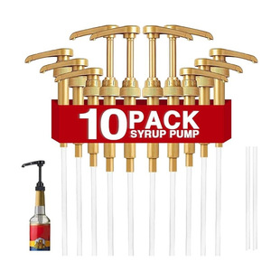New 28-Tooth Pump Head Syrup Dosing Pump Head for Molin Syrup, Coffee Syrup, and Fruit Pulp, Cross-Border Press Nozzle Syrup Pump