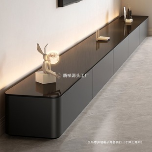 Tv Cabinet Living Room Home 2025 New Small Apartment Light Luxury Floor-Standing Coffee Table Tv Cabinet Combination