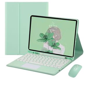 For iPad 10th generation Bluetooth keyboard protective cover 10.9 round cap second control 10.2 water drop key mouse cover 11 inch