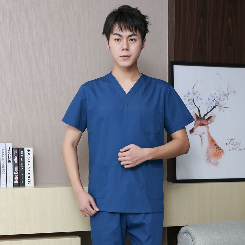 手洗い手術室手洗い服手術服半袖スーツ女性口腔医美容病院作業服|undefined