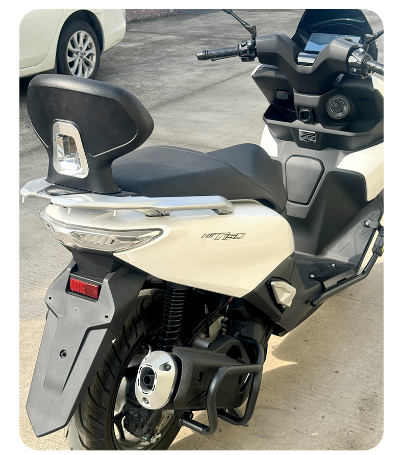 Suitable for Wuyang Honda Nwt150 Bumper Modification, Front and Rear Guard Bars, Exhaust Anti-Fall Tail Bracket, Rear Backrest Accessories