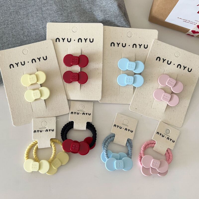 2 Packs of Cream Bow Hairpins, Hair Ropes, Girly Acrylic Hairpins, Broken Hair Bangs, Side Clips, Hair Accessories 2 Packs of Cream Bow Hairpins, Hair Ropes, Girly Acrylic Hairpins, Broken Hair Bangs, Side Clips, Hair Accessories