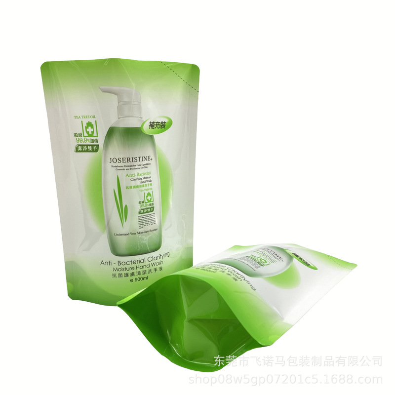 Factory Customized 1kg Laundry Detergent Packaging Bag, Color Printed Detergent Stand-up Bag, Dishwashing Liquid Soap Bag