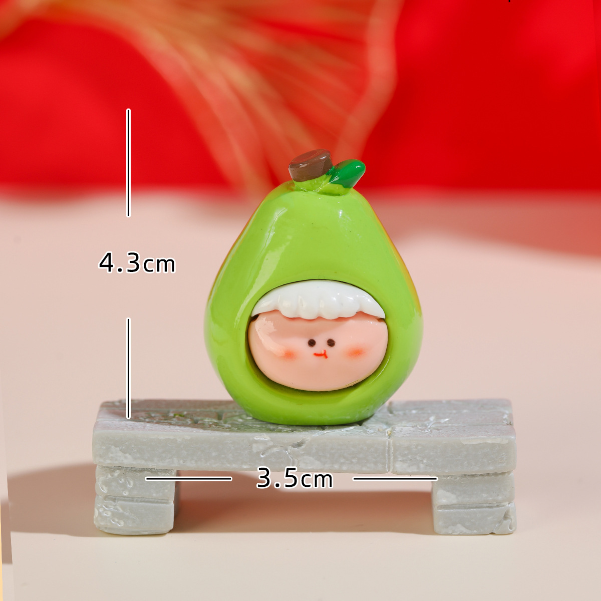 단색 과일 리시-배