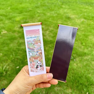 Деревянный магнитный памятный магнит на холодильник, панда, DIY, подарок на день рождения