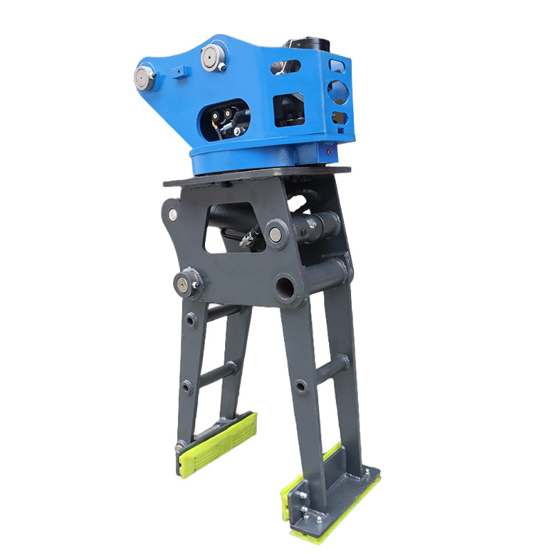 abrazadera de elevación automática de elevación de piedras de dientes de la carretera de excavadora a lo largo de la carretera de roca de abrazadera articulada de brazo de abrazadera a lo largo de la carretera de transporte de roca verde