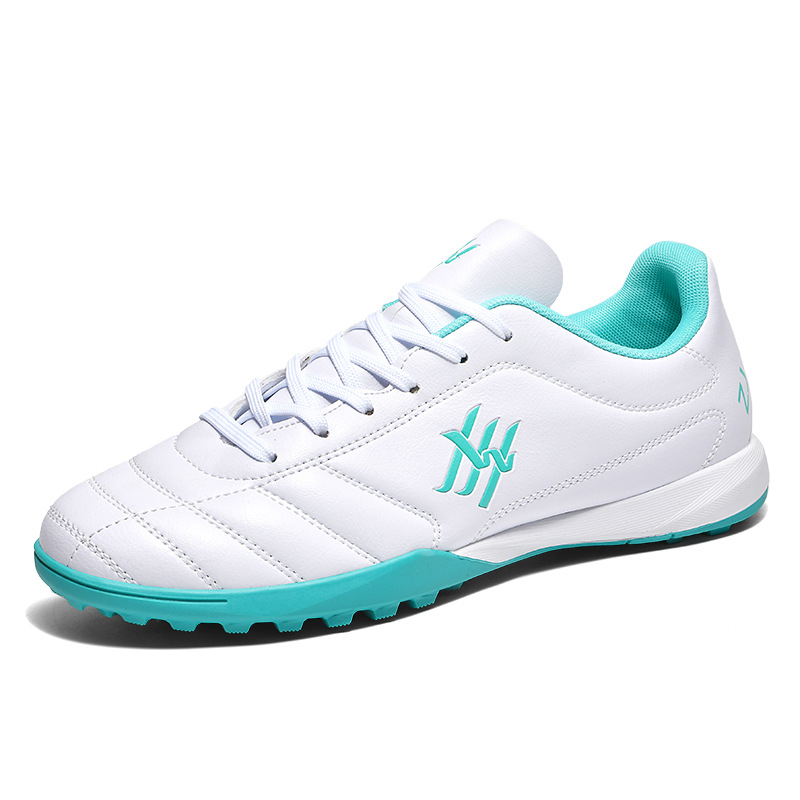 2025 nuevo transfronterizo hombre y mujer zapatos de clavos rotos zapatos de fútbol juveniles fábrica de zapatos Scooeer