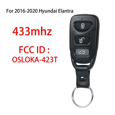 Suitable for Hyundai Car Keys - 433mhz