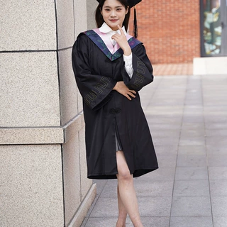 学位学士服毕业礼服大学生男女学院风工科本科文科套装礼服可批发