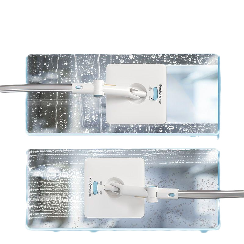 Ventana superior y exterior limpiador de ventanas perezoso hogar Ventana de limpieza de vidrio de gran altura retráctil de doble cara limpiador de ventanas de gran altura