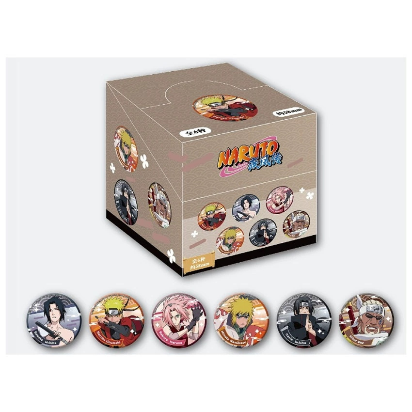 Подлинная Naruto Blade Runner Shippuden Blade Shadow серия значок слепая коробка бар Саске Наруто аниме двумерный