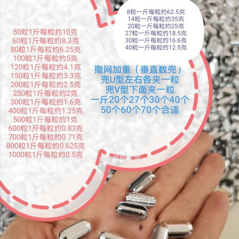 Red de pesca de malla abierta de seda de maní colgante de plomo pesado mordida red de pesca mano lanza red de malla