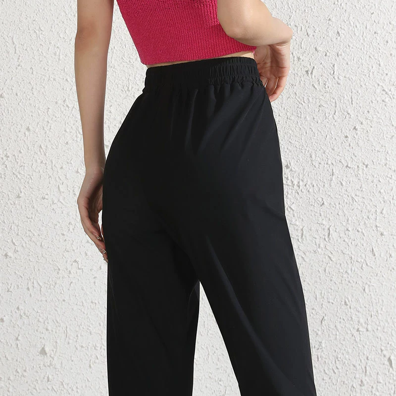 Silk thin trousers, plus size