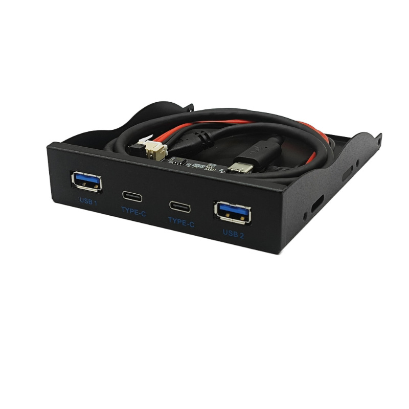 USB3.2 GEN2 TYPE-C����λ10Gbps���3.5��HUB 19PINתC��������