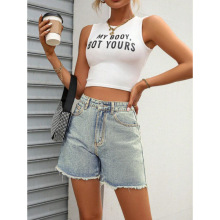 S 20621 Vintage denim shorts ����ţ�ж̿�羳����ͨ����