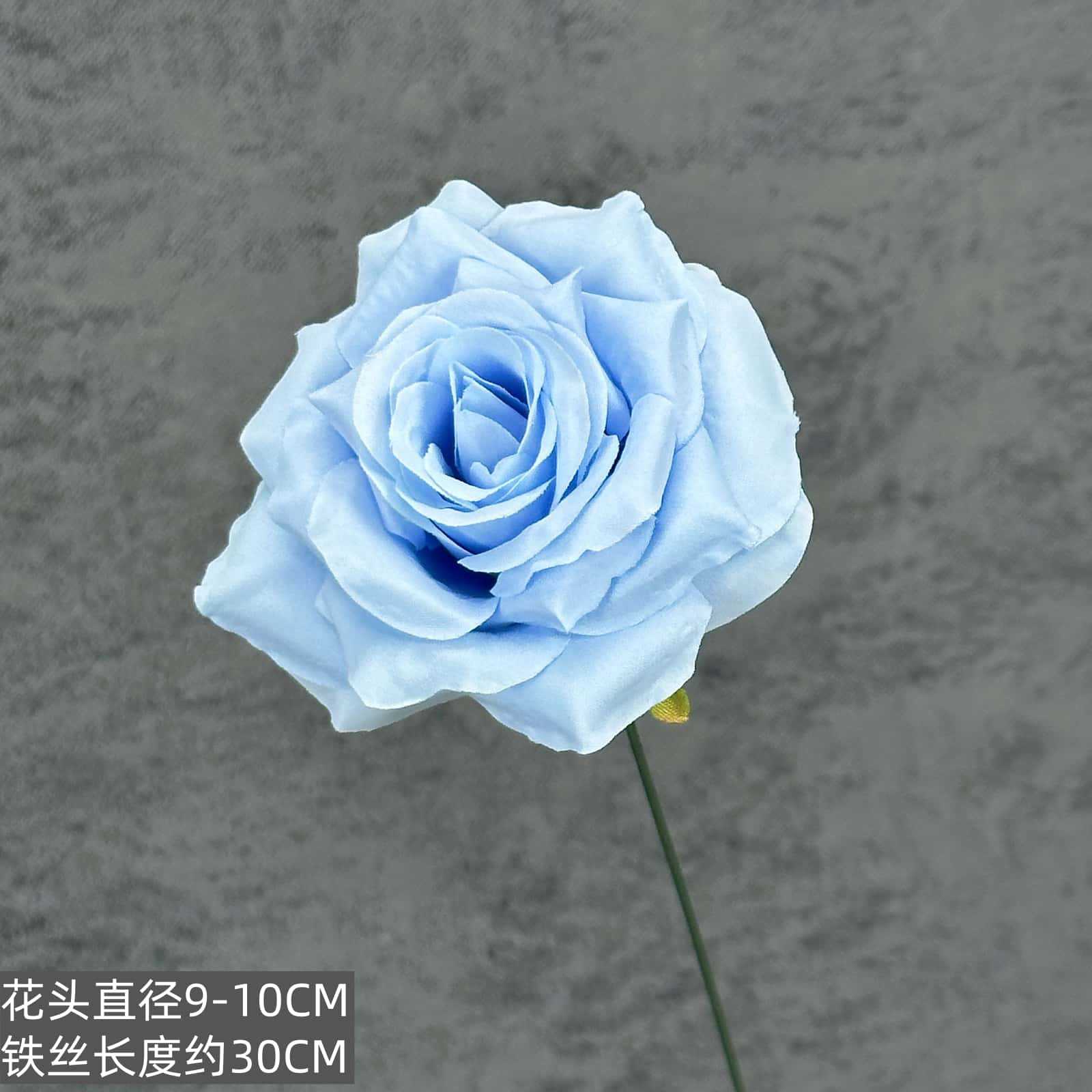 Flor de rosa simulada franela de una sola mano cascada de rosas flor simulada boda decoración del hogar decoración flor falsa al por mayor