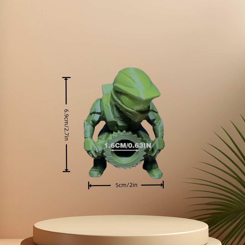 Nuovo spremi dentifricio Halo Butt Master stampato in 3D, transfrontaliero, creativo e divertente_voghion.com