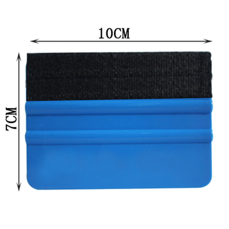 Herramientas para la aplicación de película para autos, raspador azul, puede aplicar tela, adhesivo de lana, raspador suave, película para cambio de color, envoltura para autos, fieltro de lana image 6