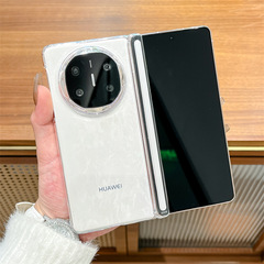 Huawei 社 matex6 携帯電話ケース透明 matex 50% off スタックスクリーン中央軸保護磁気吸引女性保護カバーに適しています