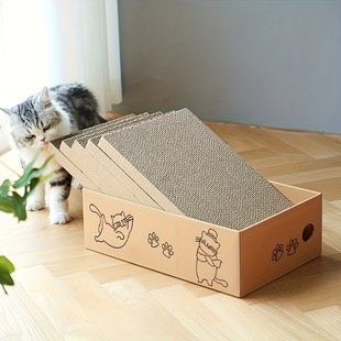 Cat Scratch Board Cat Nest Integrated Cross-border Cat Nest Basin Wholesale Cat Sofa Scratch-resistant Cross-border Amazon