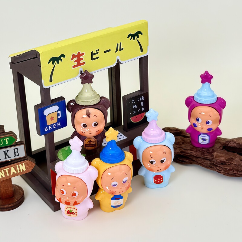果酱星星崽萌粒 diy饰品配件盲袋对对碰树脂摆件桌面车载装饰挂件|undefined