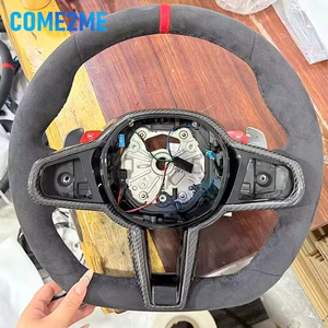 Sports steering wheel CS full suede, suitable for BMW 3 4 5 Series G20 G21 G80 G81 G22 G23