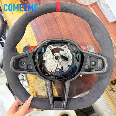 Sports steering wheel CS full suede, suitable for BMW 3 4 5 Series G20 G21 G80 G81 G22 G23